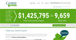 Desktop Screenshot of centregives.org