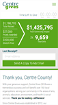 Mobile Screenshot of centregives.org